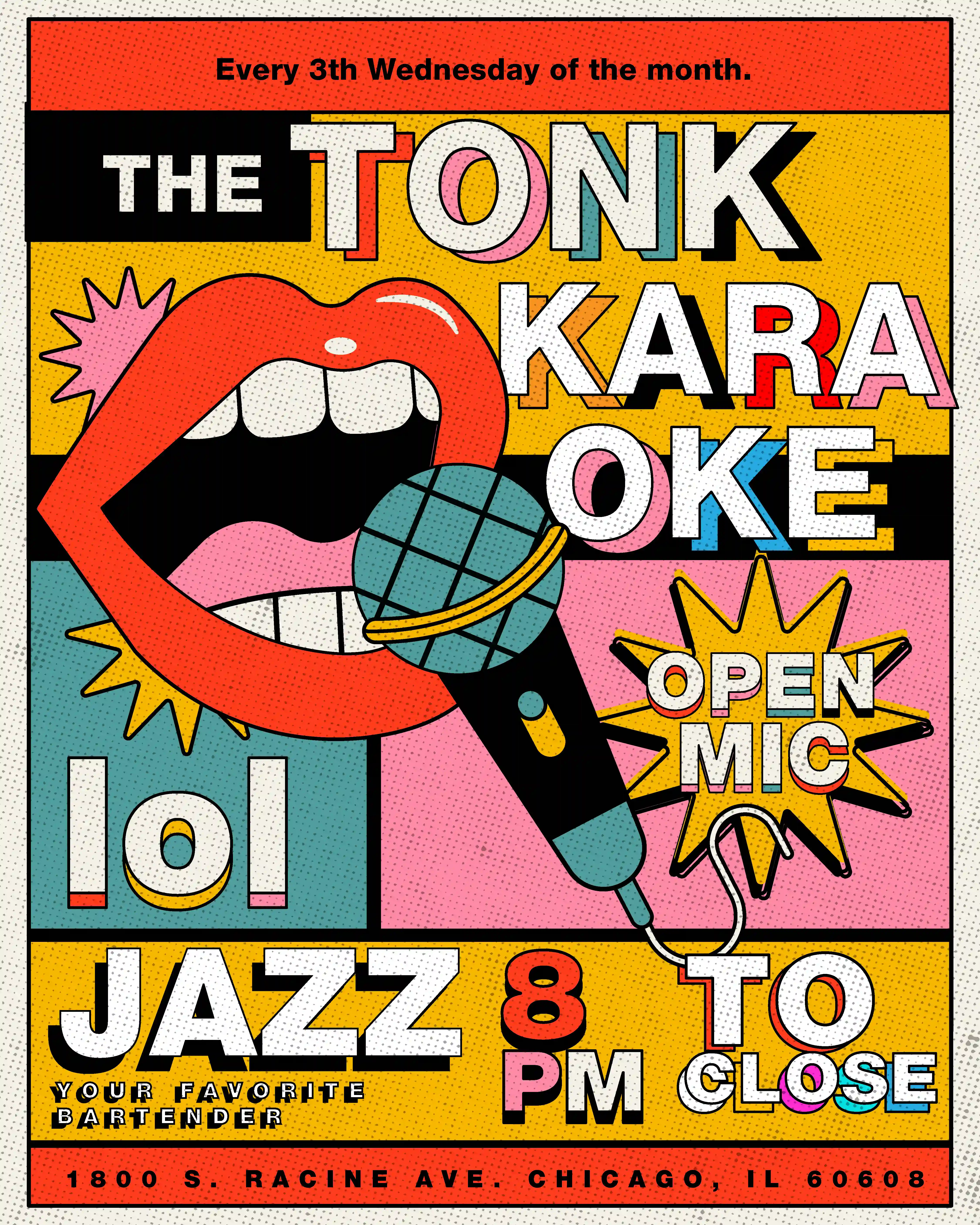 Image of the artist scheduled to perform at the restaurant
