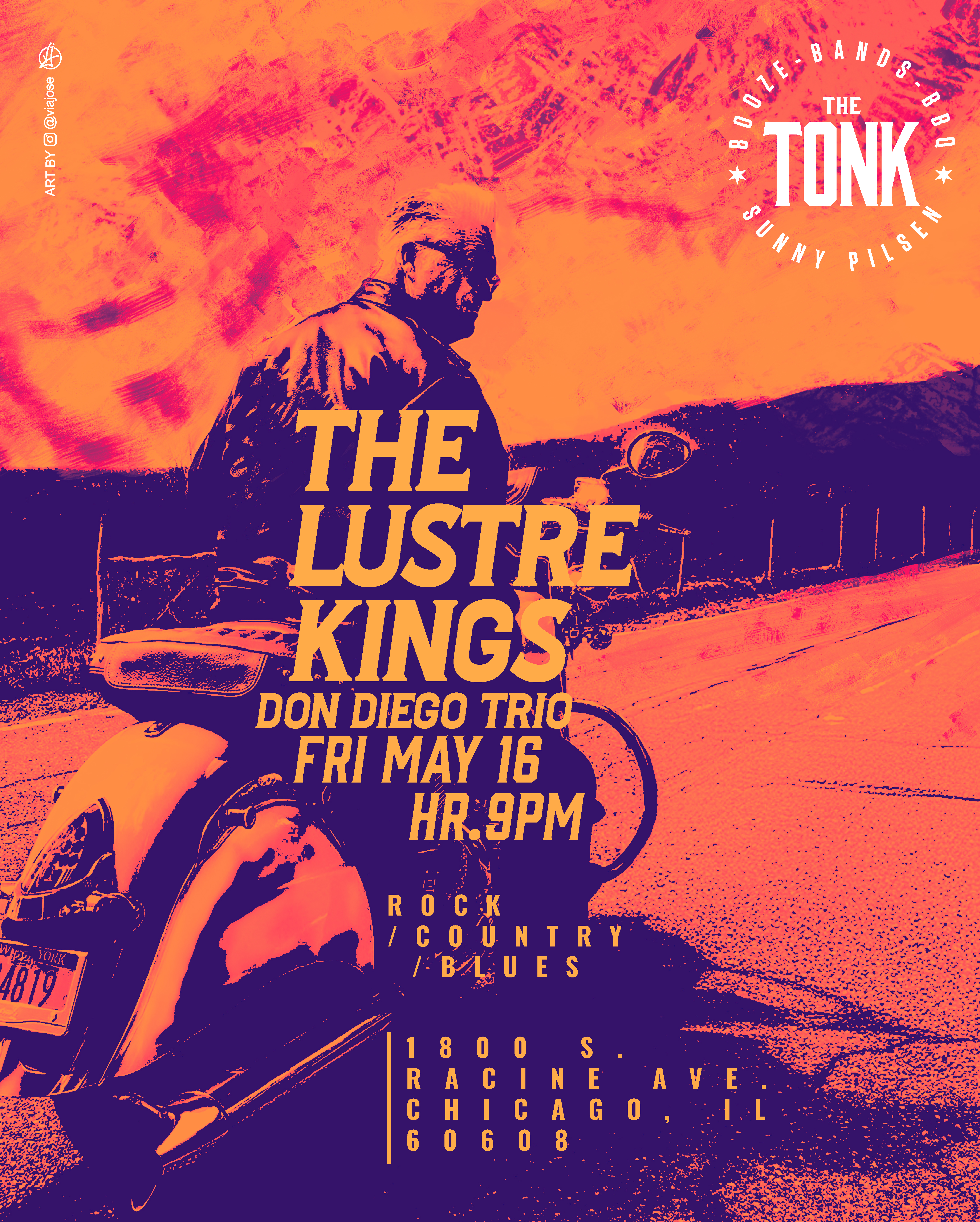 The Lustre Kings event poster