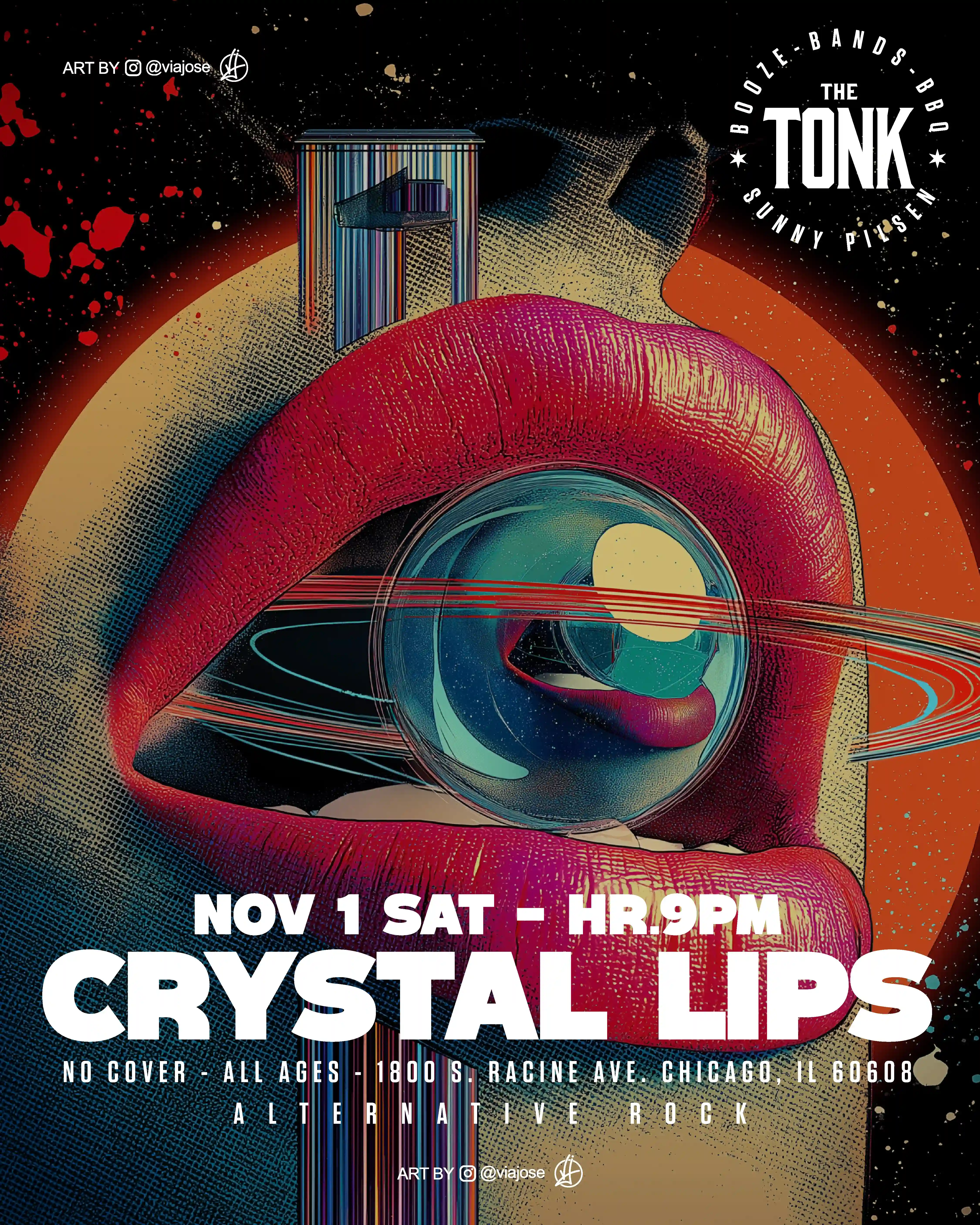 Image of the artist scheduled to perform at the restaurant