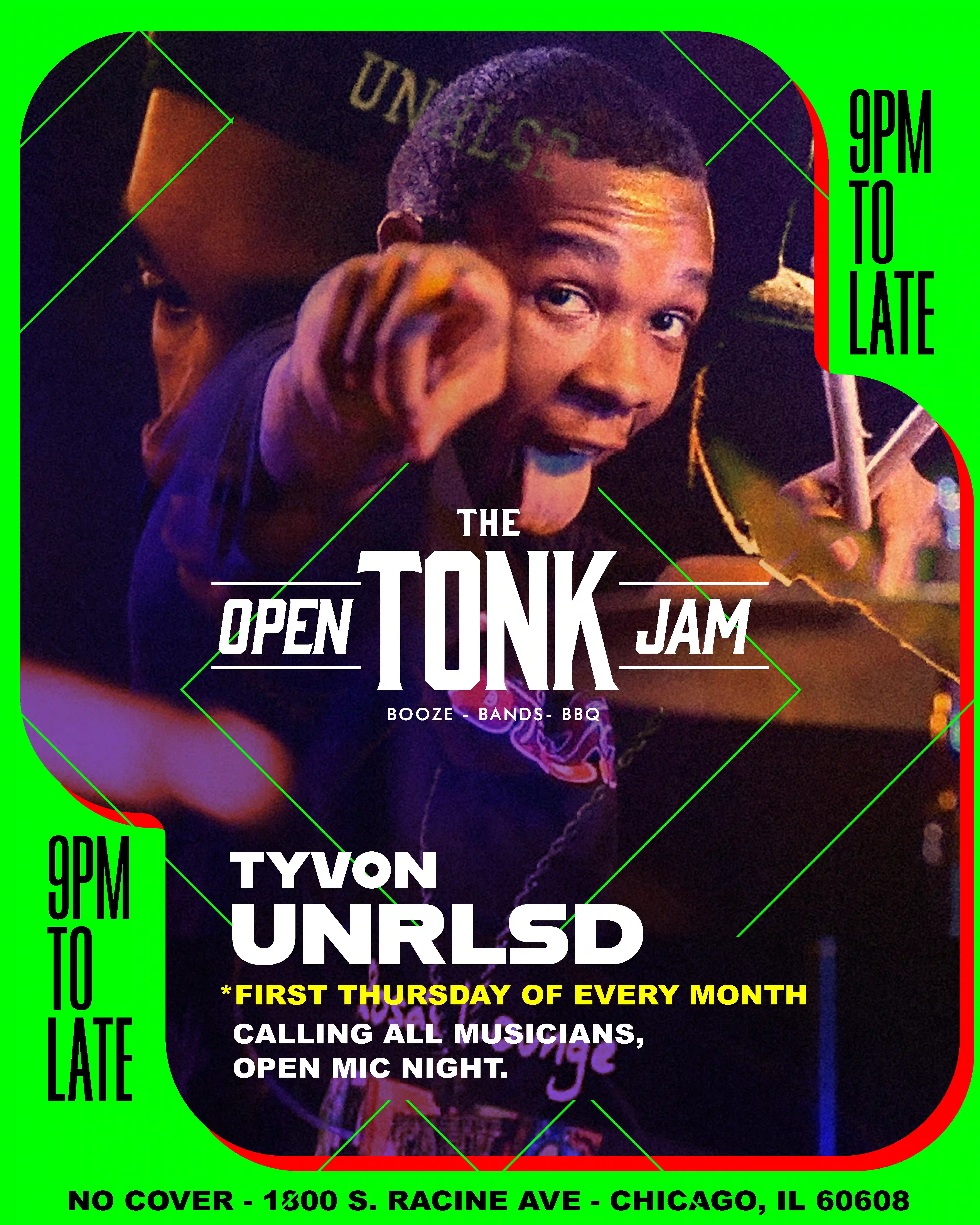 Image of the artist scheduled to perform at the restaurant