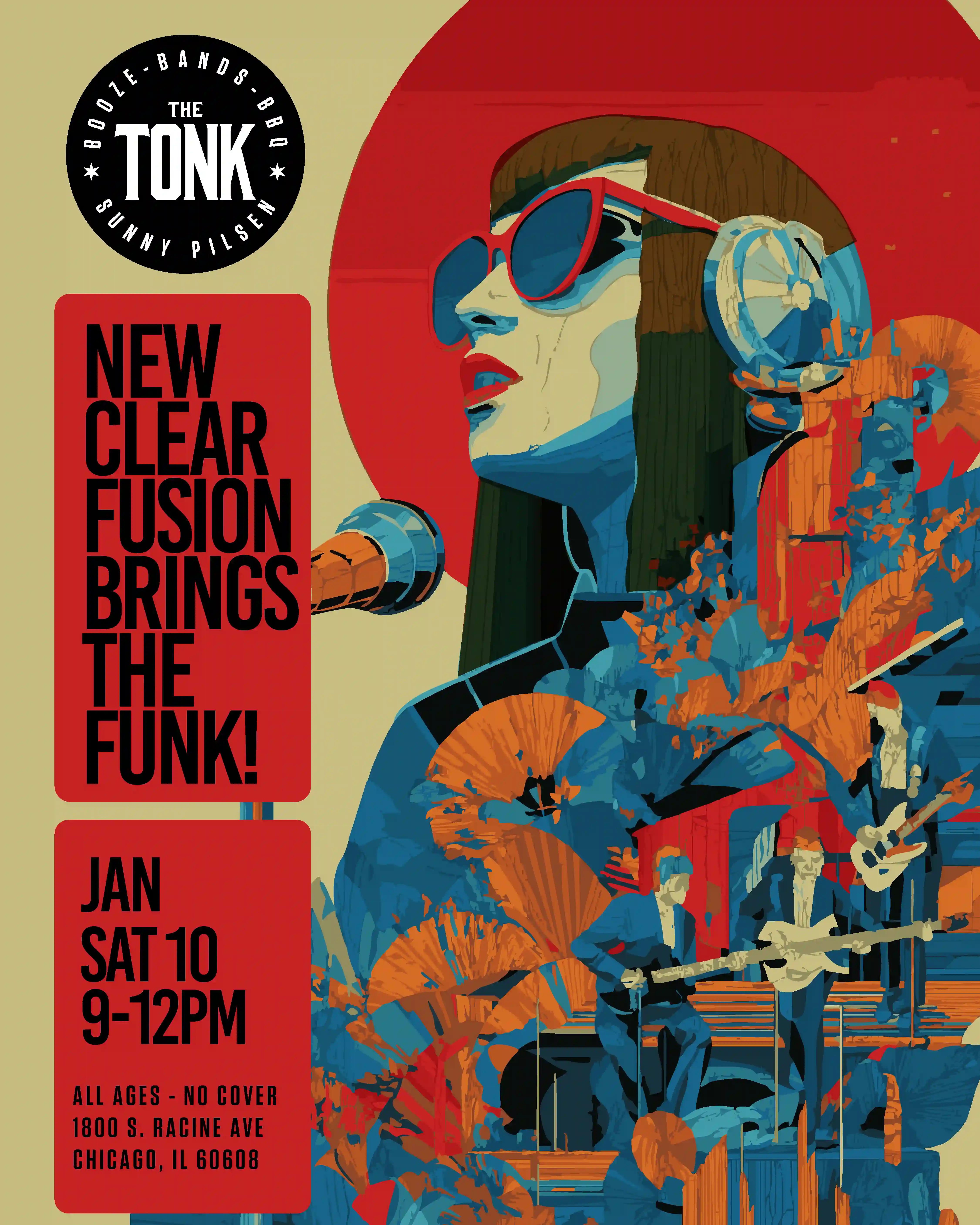 Image of the artist scheduled to perform at the restaurant