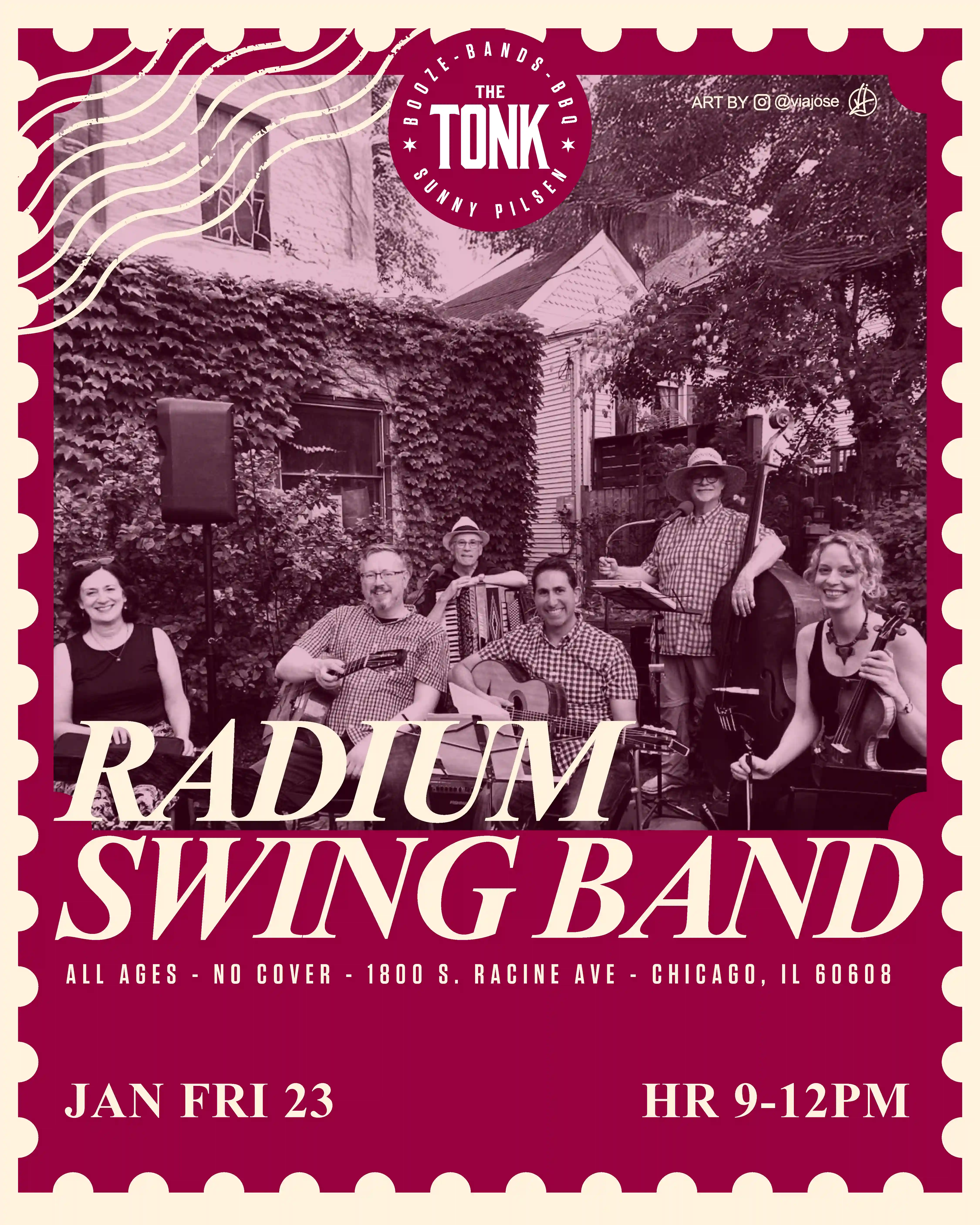 Image of the artist scheduled to perform at the restaurant