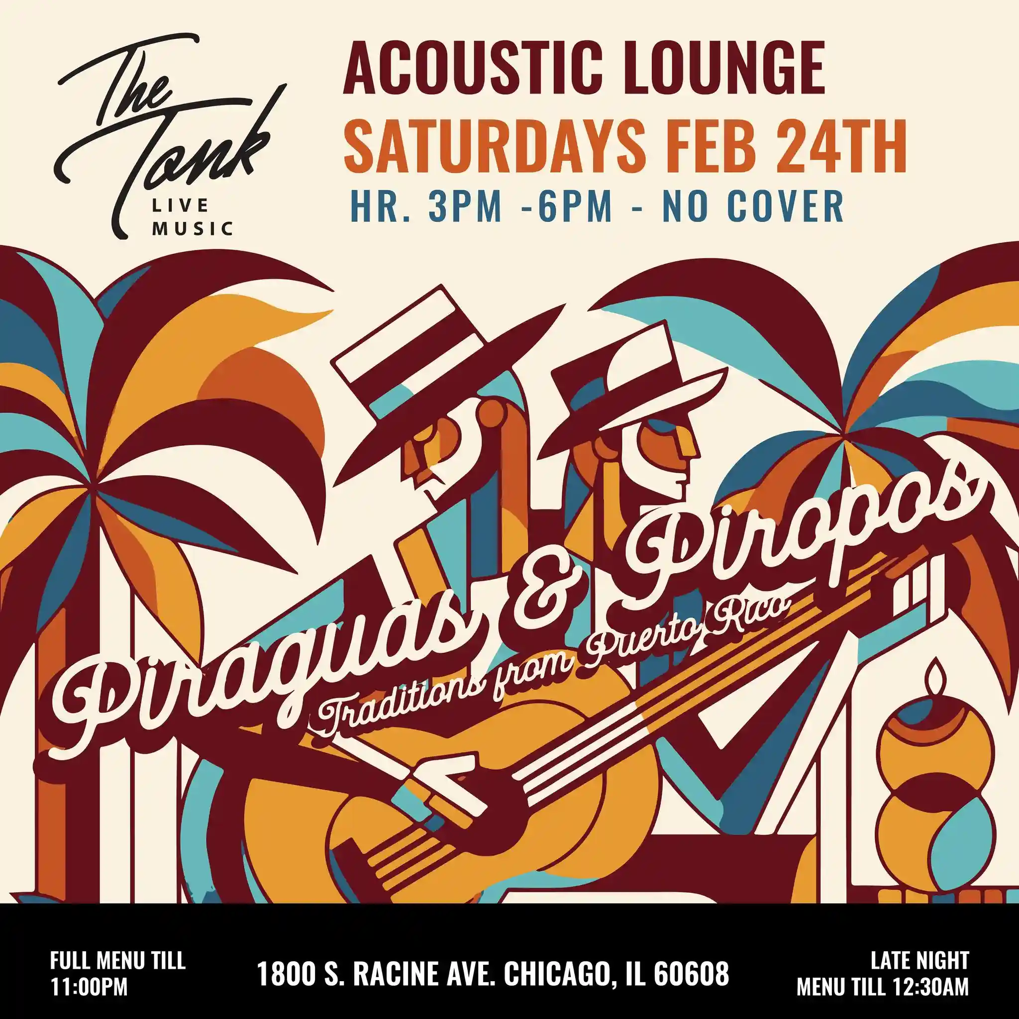 acoustic lounge saturday poster