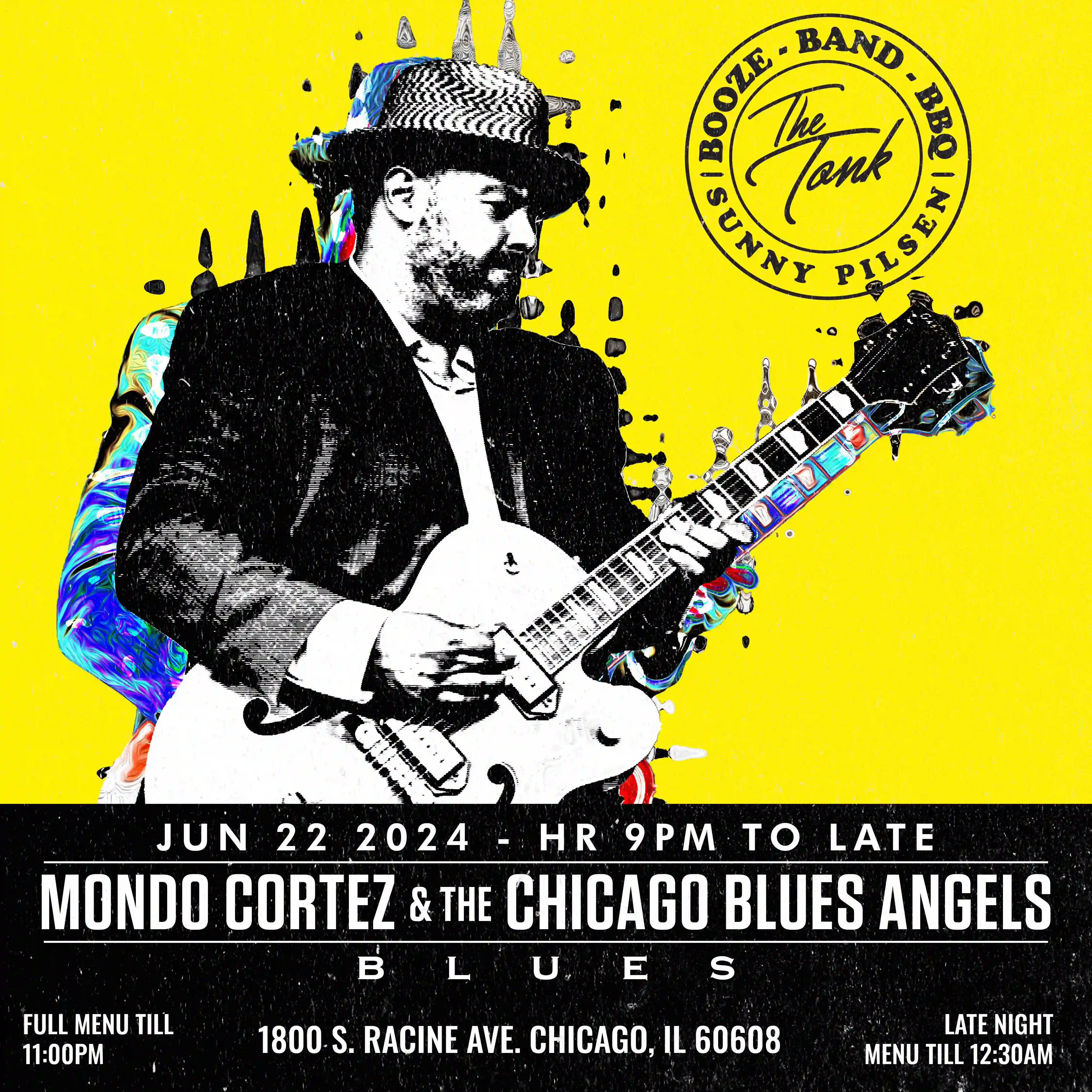 mondo cortez chicago blues angels poster