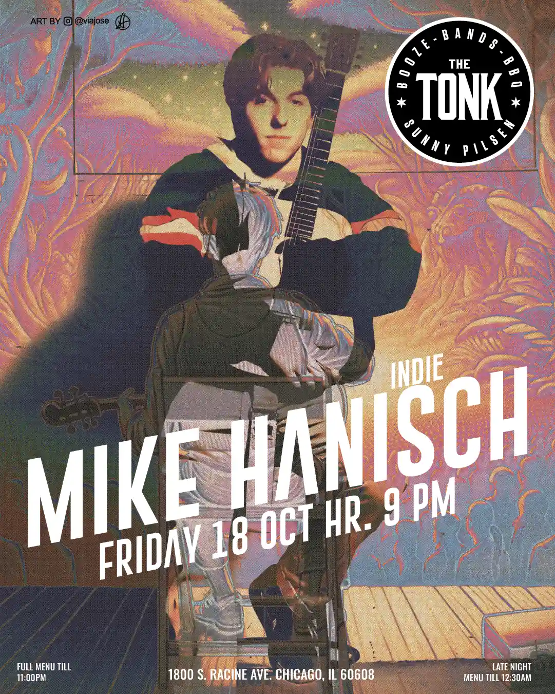 Mike Hanisch artist poster